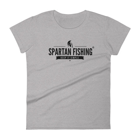 Spartan Fishing T-Shirt BLACK Edition (Damen)
